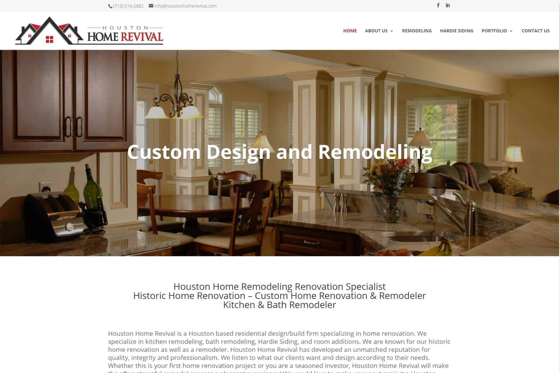 Houston Home Revival Home Remodeling & Renovation