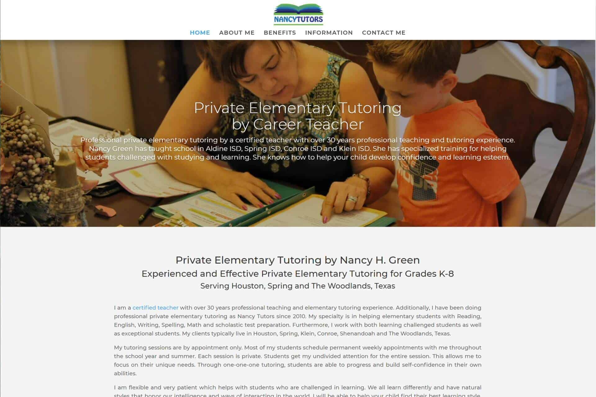 Nancy Tutors - Austin Private Elementary Tutoring